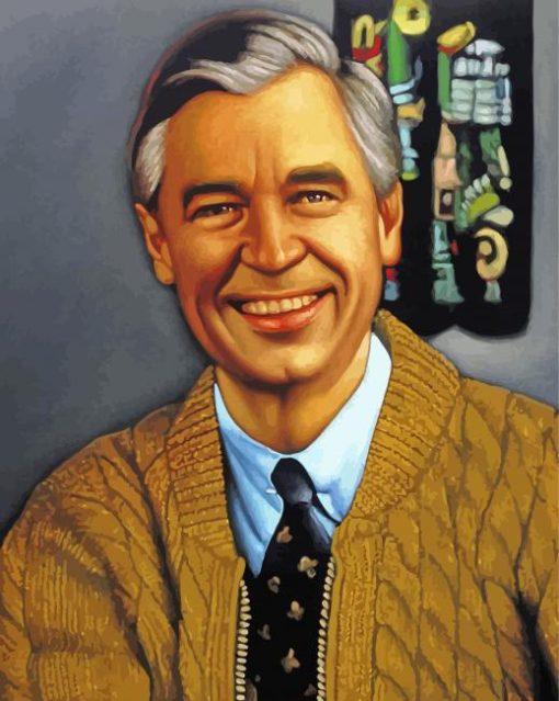 Fred Rogers Art Diamond Painting