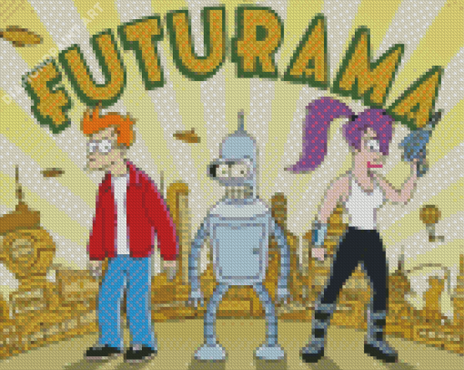 Futurama Diamond Painting