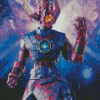 Galactus Character Diamond Painting