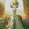 Gardevoir In Forest Diamond Painting