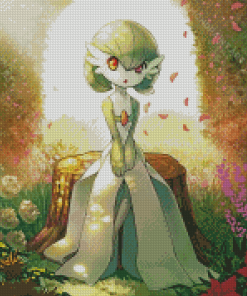 Gardevoir In Forest Diamond Painting