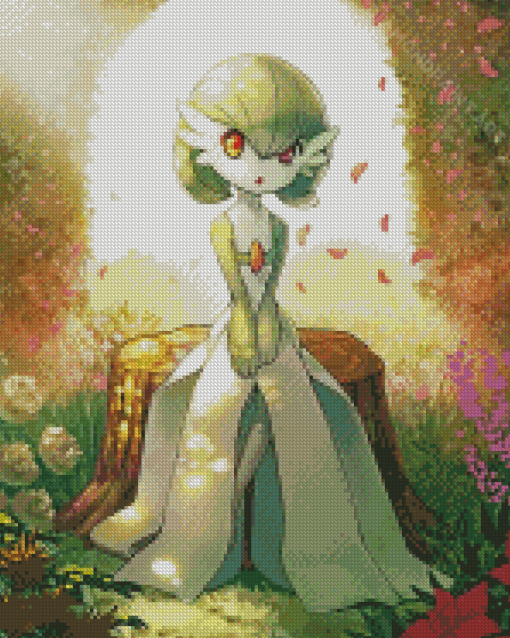 Gardevoir In Forest Diamond Painting