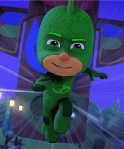 Gekko Pj Masks Animation Diamond Painting