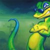 Gex Video Game Diamond Painting