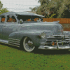 Grey 48 Chevy Fleetline Car Diamond Painting