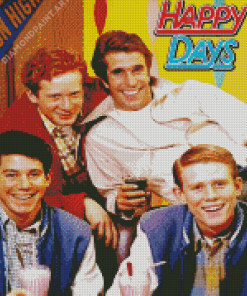 Happy Days TV Show Diamond Painting