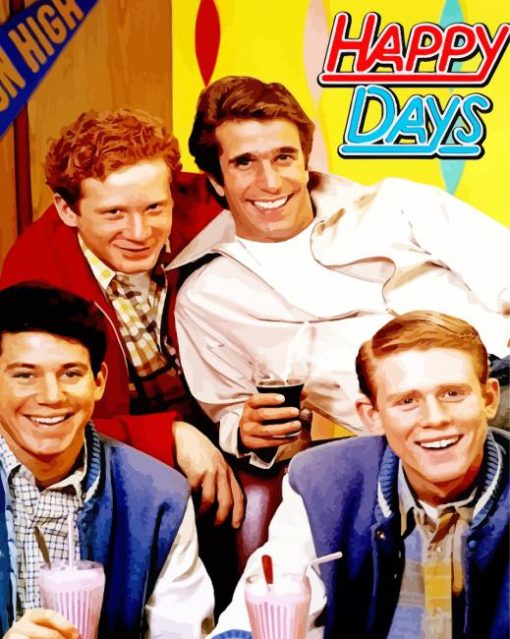 Happy Days TV Show Diamond Painting