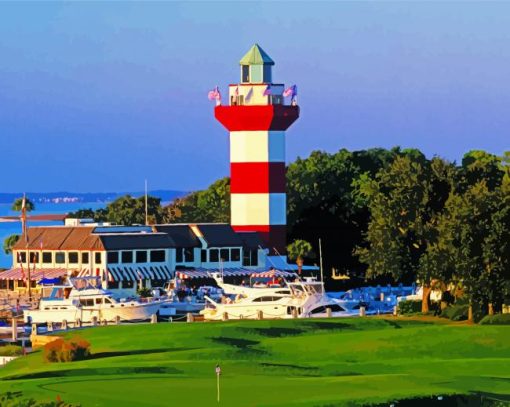 Harbour Town Golf Links Diamond Painting