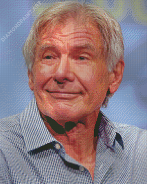 Harrison Ford Actor Celebrity Diamond Painting