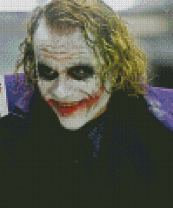 Heath Ledger As The Joker In The Dark Knight Diamond Painting