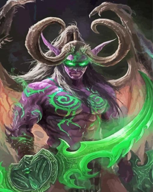 Illidan Stormrage Diamond Painting