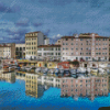 Italy Livorno City Diamond Painting