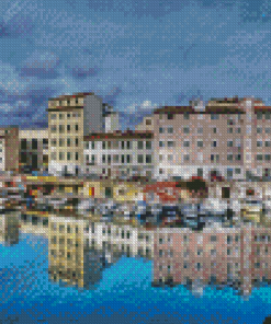 Italy Livorno City Diamond Painting