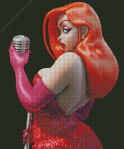 Jessica Rabbit Cartoon Diamond Painting