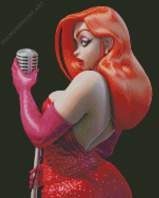 Jessica Rabbit Cartoon Diamond Painting