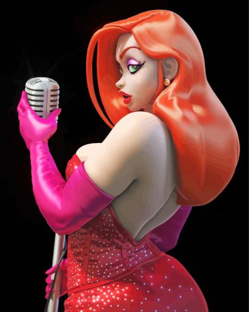 Jessica Rabbit Cartoon Diamond Painting