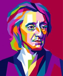 John Locke Pop Art Diamond Painting