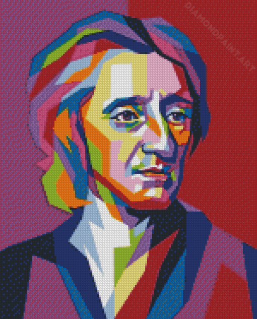 John Locke Pop Art Diamond Painting