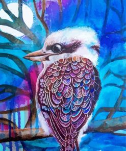 Kookaburra Illustration Diamond Painting