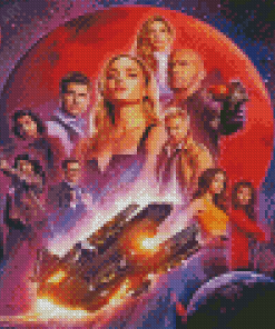 Legends Of Tomorrow Science Fiction Serie Diamond Painting