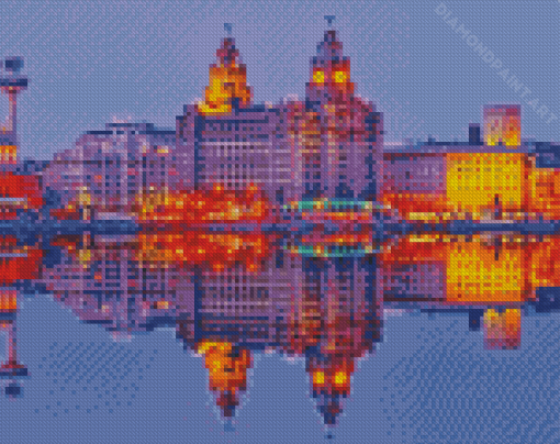 Liverpool Skylines Diamond Painting