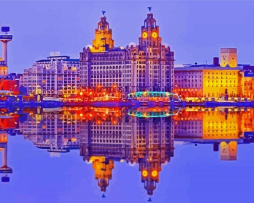 Liverpool Skylines Diamond Painting