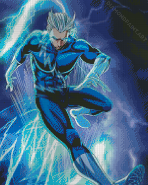 Marvel Quicksilver Superhero Diamond Painting