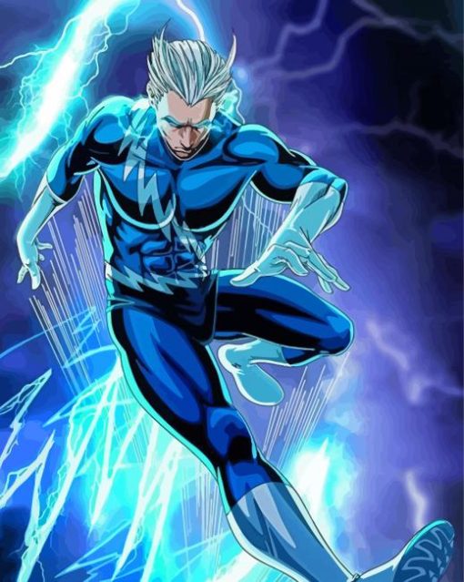 Marvel Quicksilver Superhero Diamond Painting