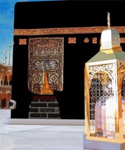 Mecca Black Kaaba Diamond Painting