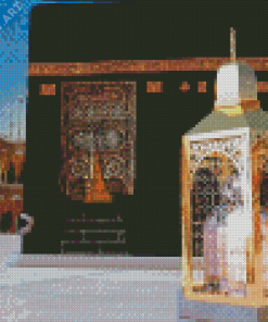 Mecca Black Kaaba Diamond Painting