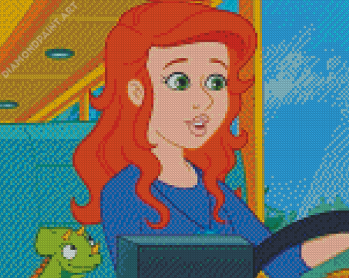 Miss Frizzle Diamond Painting