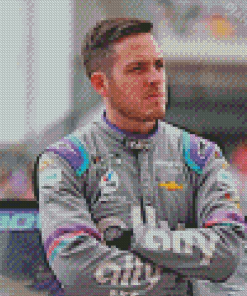 Motorsports Racing Driver Alex Bowman Diamond Painting