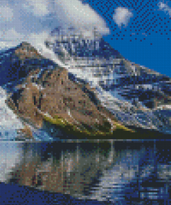 Mount Robson Berg Lake Diamond Painting