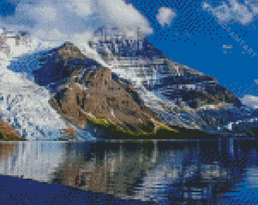 Mount Robson Berg Lake Diamond Painting