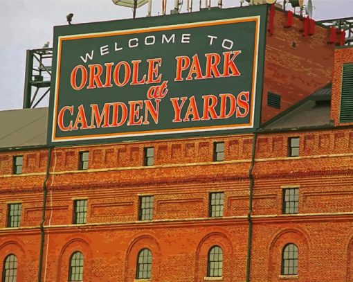 Orioles Park At Camden Yards Diamond Painting