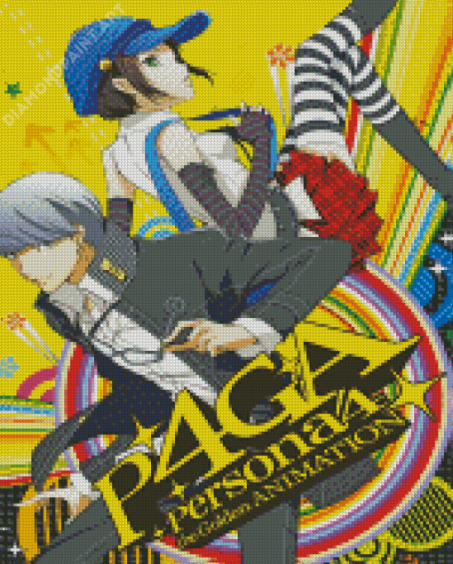 Persona 4 The Golden Animation Diamond Painting