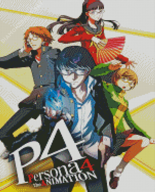 Persona 4 The Animation Diamond Painting