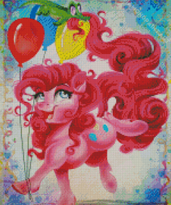 Pinkie Illustration Diamond Painting