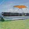 Pontoon Boat Diamond Painting