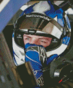 Racer Alex Bowman Diamond Painting