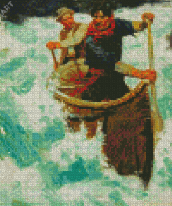 River Rafting Diamond Painting