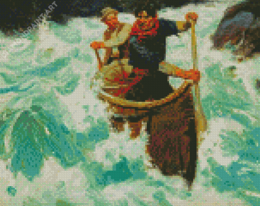 River Rafting Diamond Painting