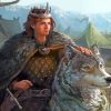 Robb Stark And Wolf Art Diamond Painting