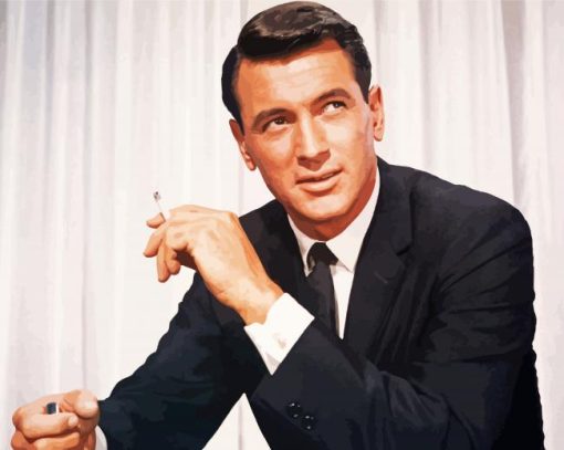 Rock Hudson Diamond Painting