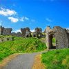 Rock Of Dunamase Castle Ruins Diamond Painting