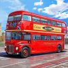 Routemaster Bus Art Diamond Painting