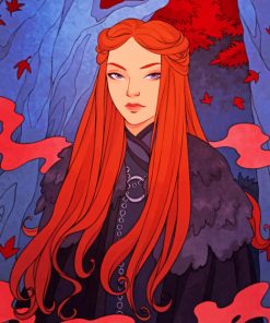 Sansa Stark Anime Diamond Painting