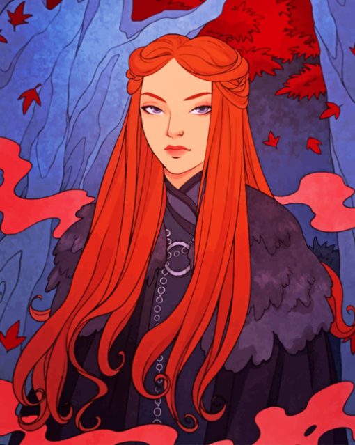 Sansa Stark Anime Diamond Painting