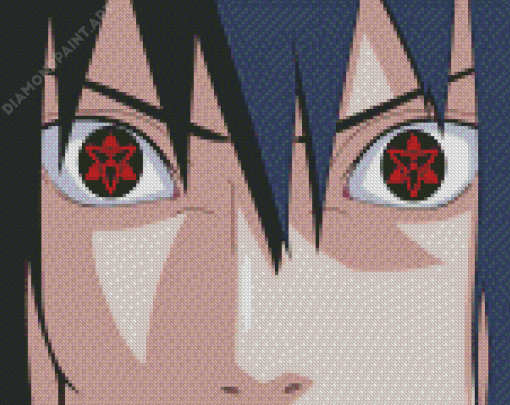 Sharingan Sasuke Eyes Diamond Painting