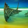 Ship Wrecked Diamond Painting